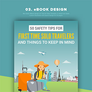 eBook Design on Tips for Solo Travelers