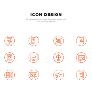 Icon Design for Website