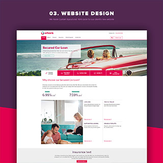 Website Design for Finance Company