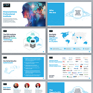Financial presentation design