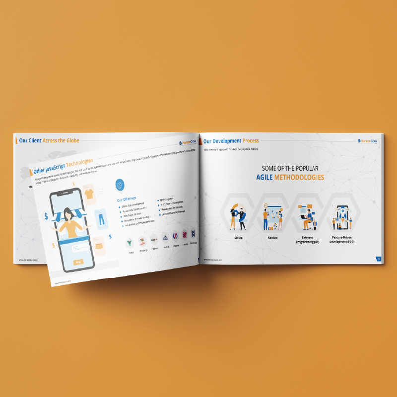 HorizonCore Corporate Brochure Design