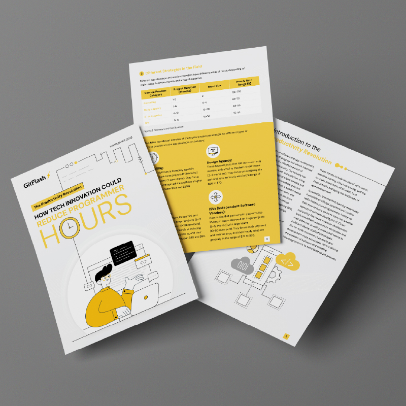 GitFlash Productivity Revolution Report Design